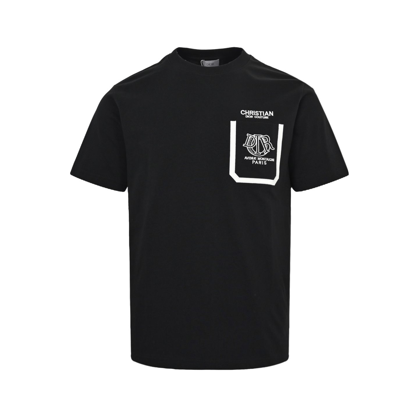 Dior 25ss pocket embroidered short sleeve