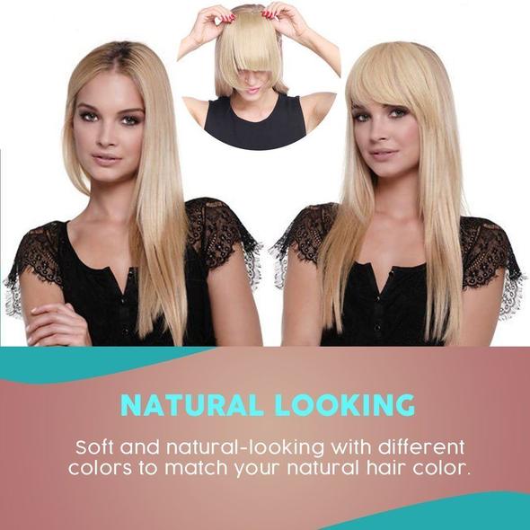2024 HOT SALE🔥 45% OFF| Seamless 3D Clip-In Bangs Hair Extensions