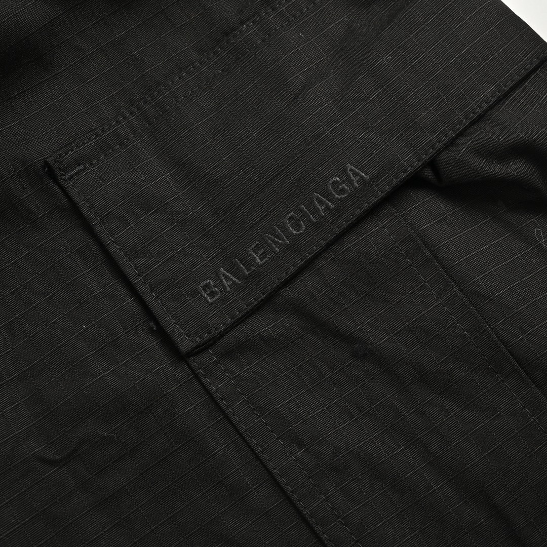 Balenciaga 24Fw Pleated Cargo Pants