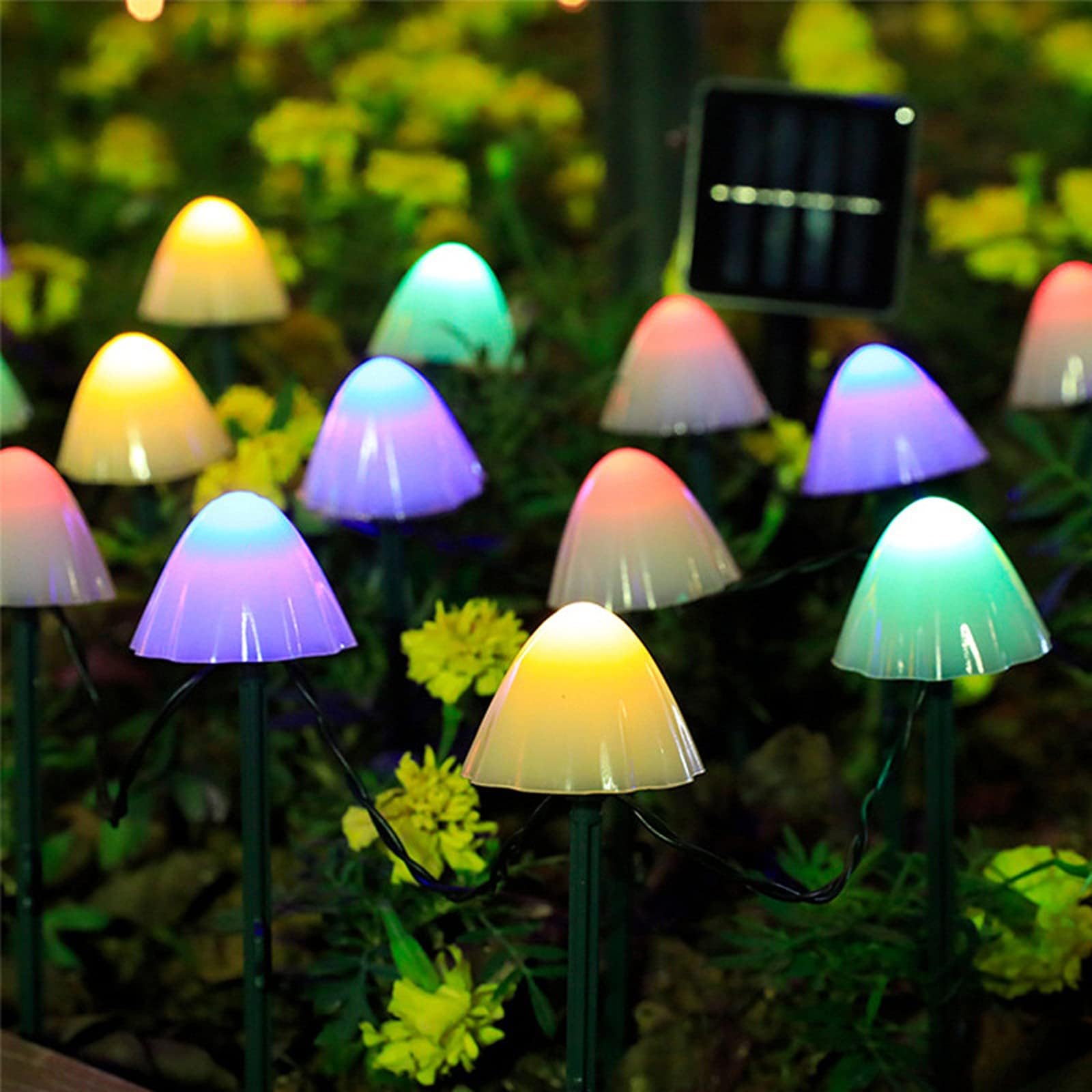 🔥Last Day 50% OFF🔥Set of 10pcs Solar Mushroom Garden Lights
