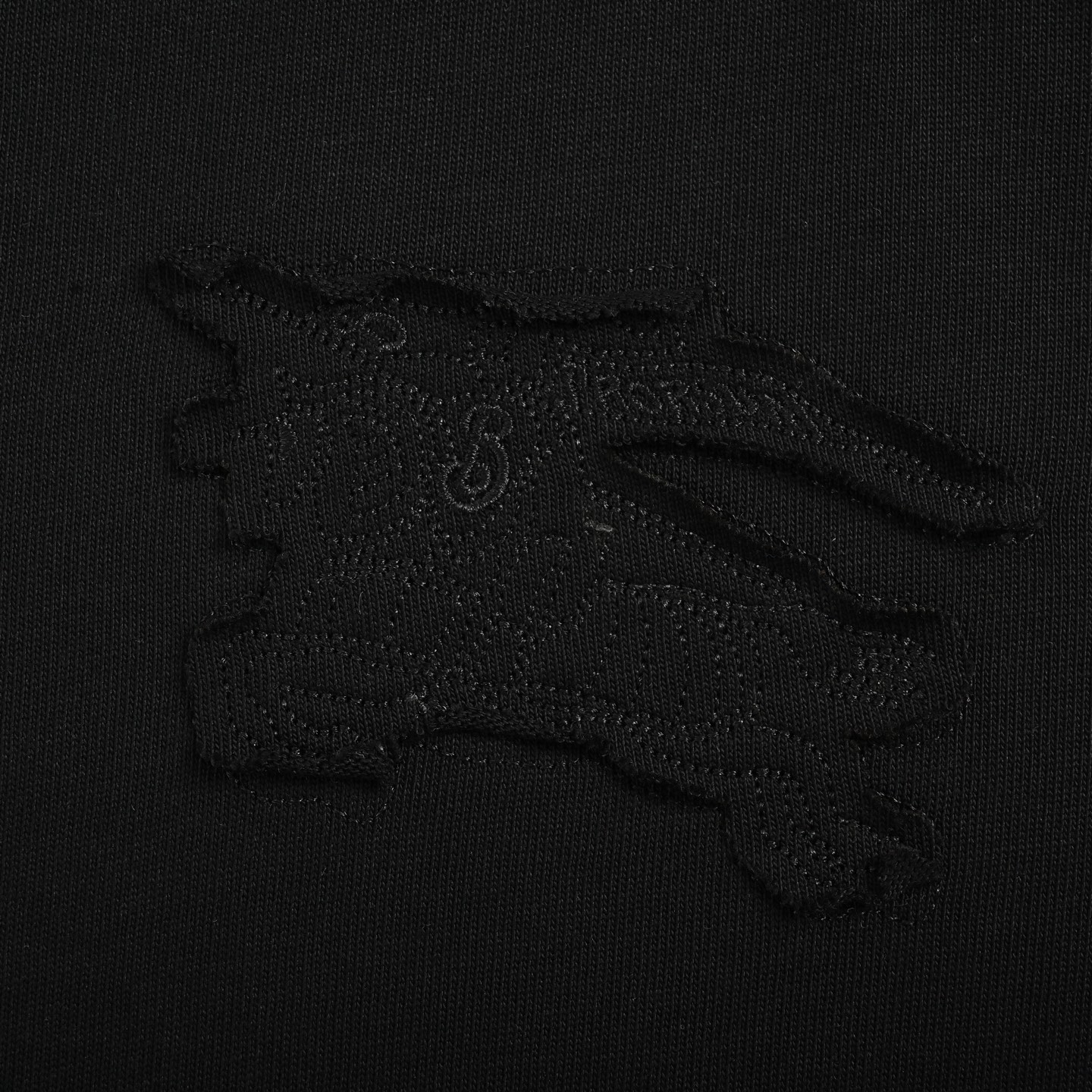 Burberry 25ss shoulder warhorse patch embroidered short sleeves