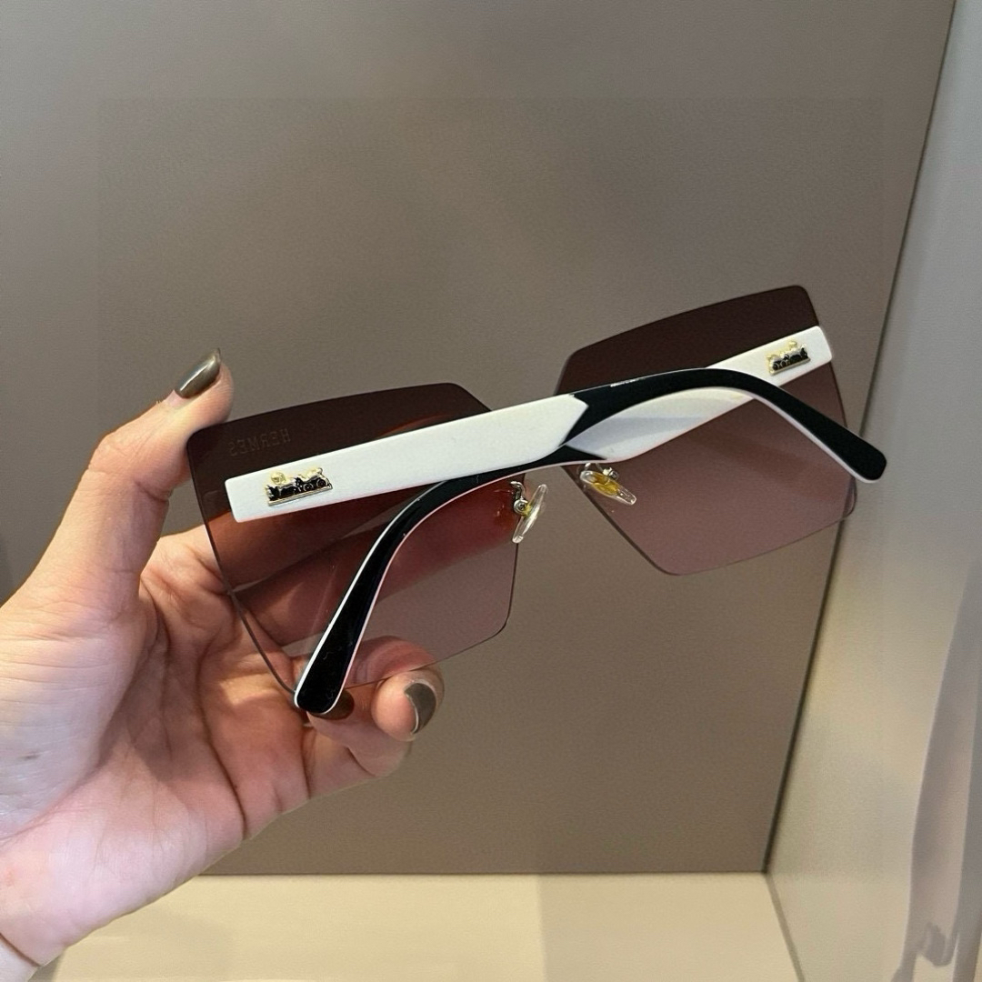 Hermes rimless sunglasses