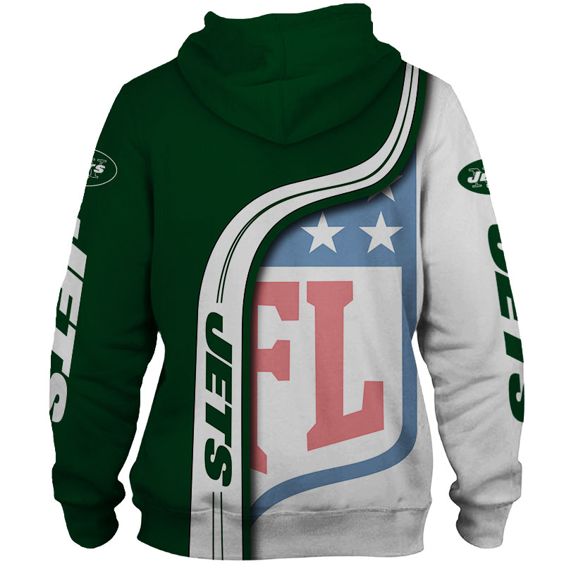 NEW YORK JETS 3D HOODIE NNYJ001