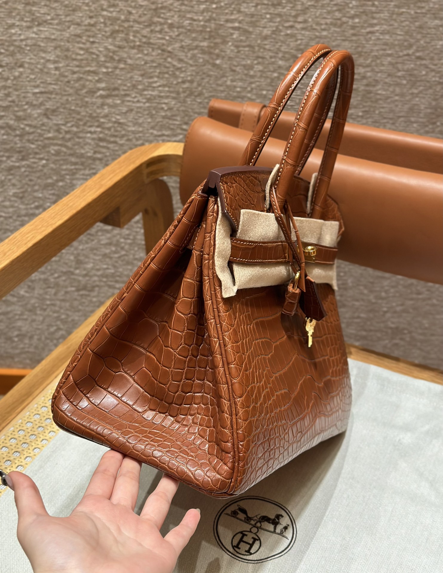Hermes Birkin 37Gold (Handmade to order)