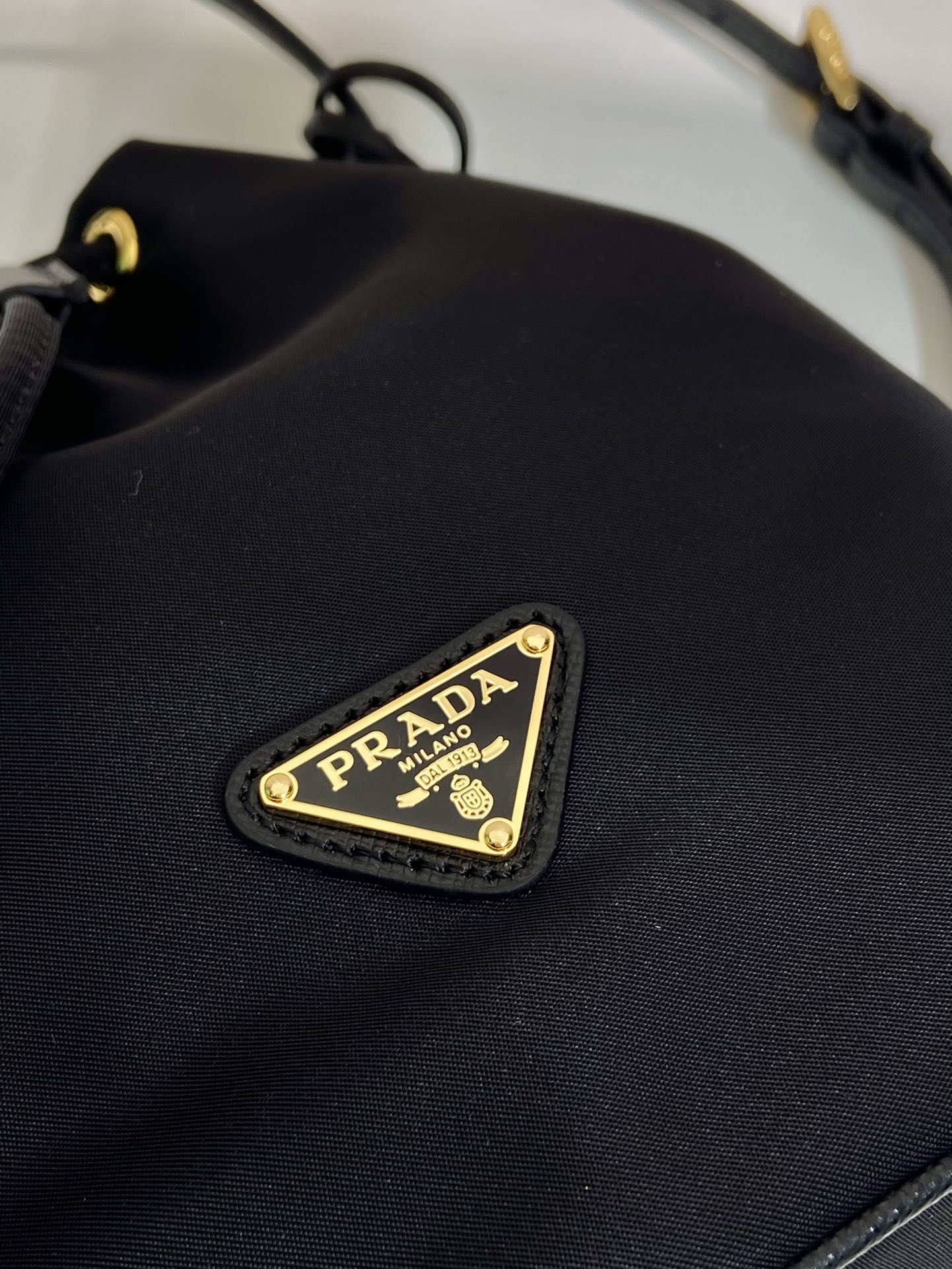 Prada Nylon Bucket Bag 1BE067