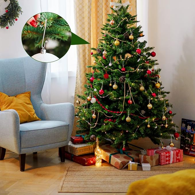 🌲Deluxe Christmas Ornament Hooks - Perfect for Christmas Tree Easter Decorations