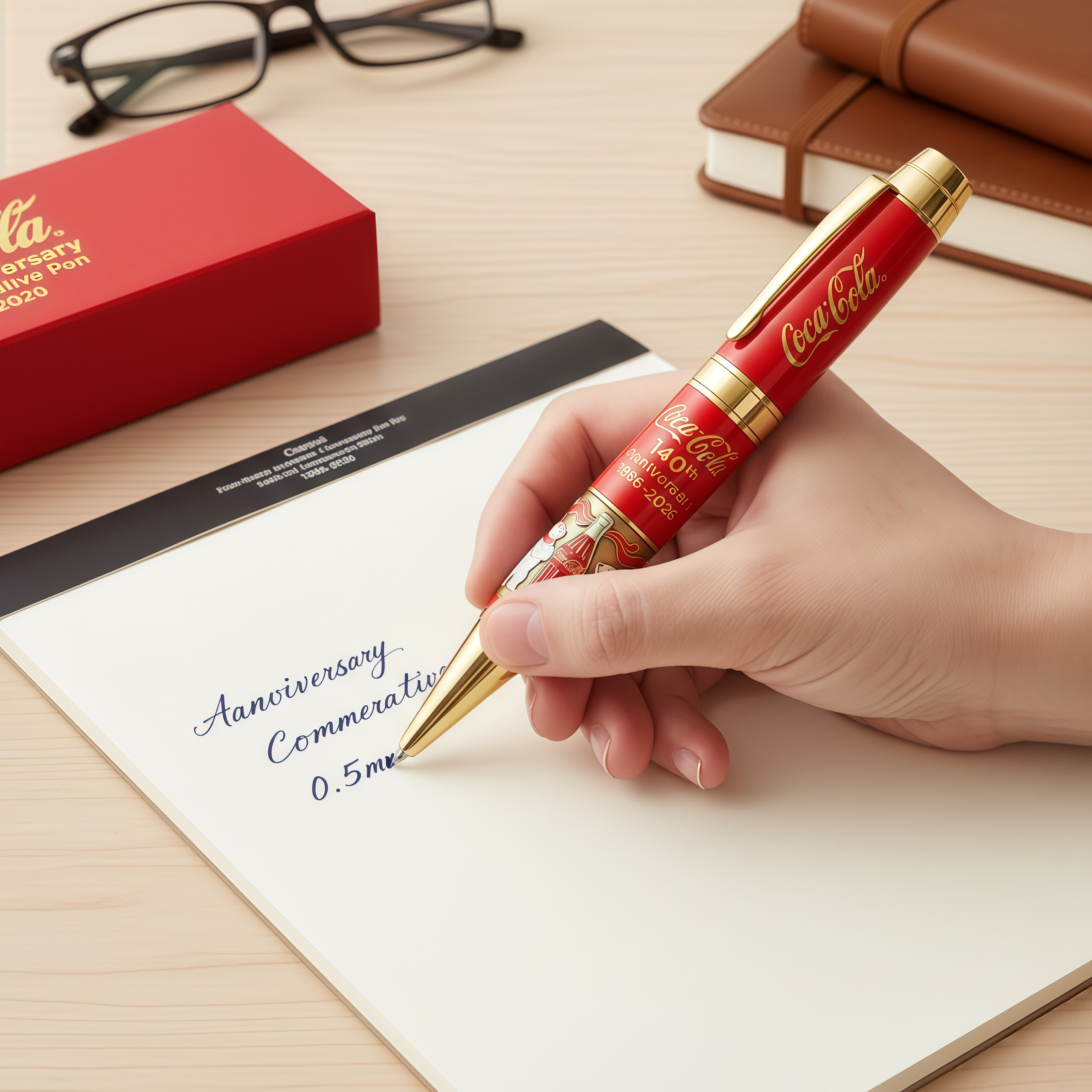 Coca-Cola 140th Anniversary Commemorative Pen