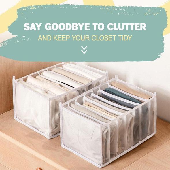 (New Year Promotion- SAVE 45% OFF) -Wardrobe Clothes Organizer（BUY 4 GET Extra 10% OFF）