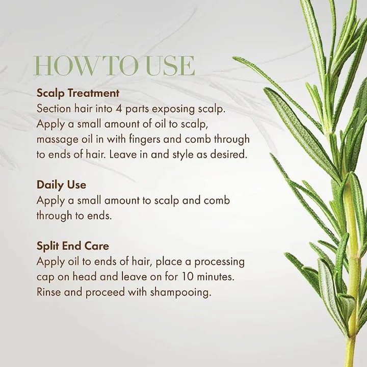 Rosemary Mint Hair Revival Oil