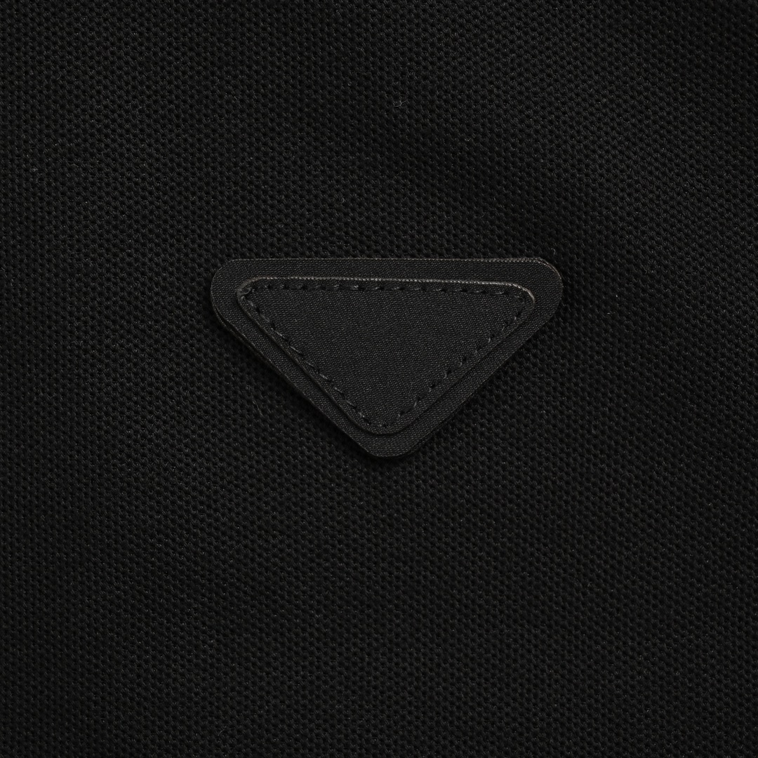 Prada 24ss Basic Triangle Logo Polo Short Sleeve