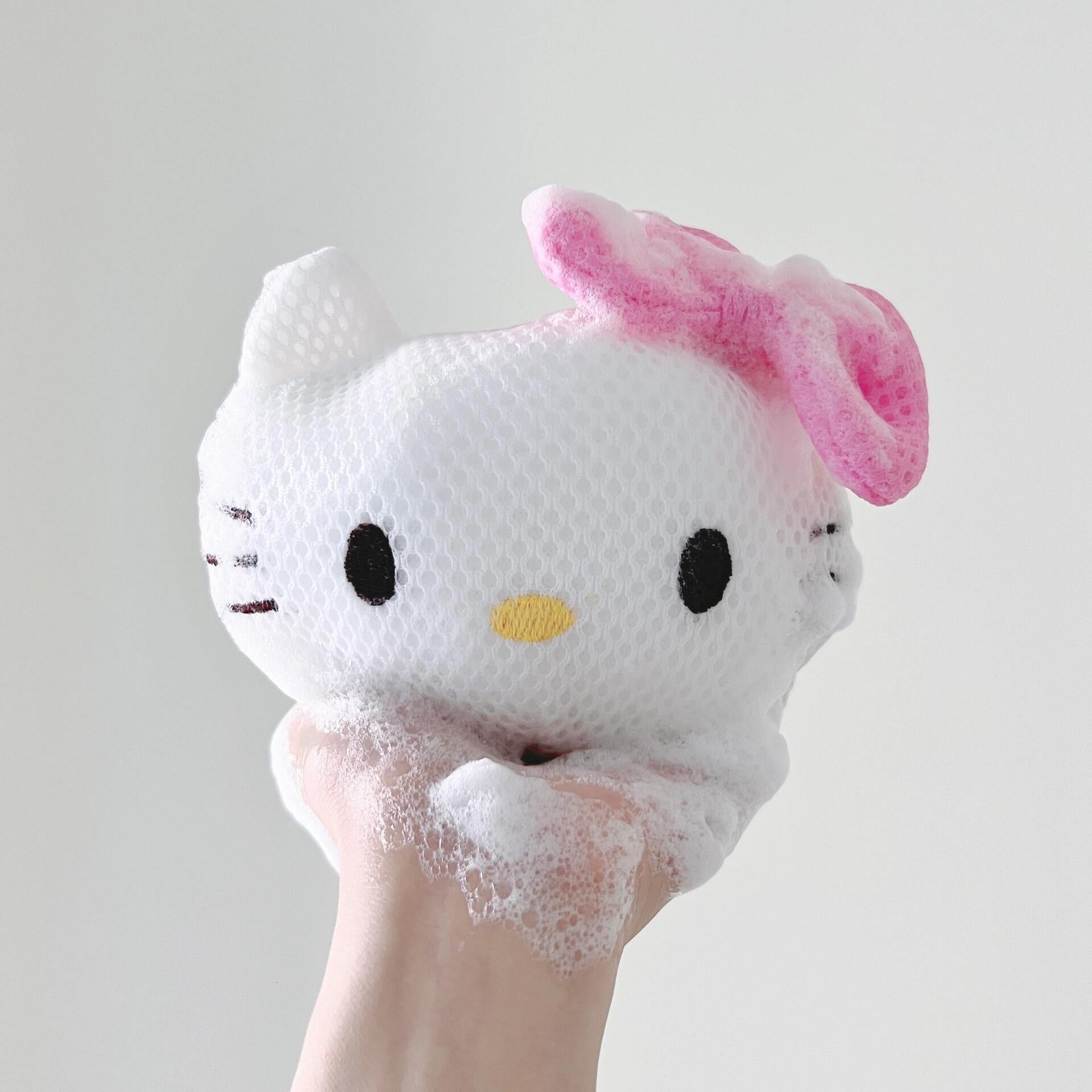 Sanrio Shower Ball Gentle Exfoliating Bath Sponge Loofah Pouf