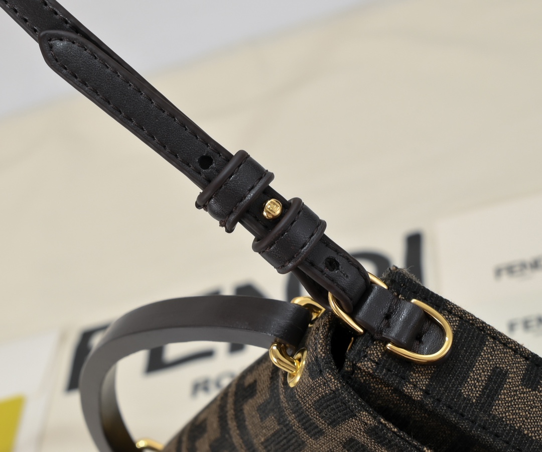 FENDI Monogram Mini Baguette Bag 83314B60