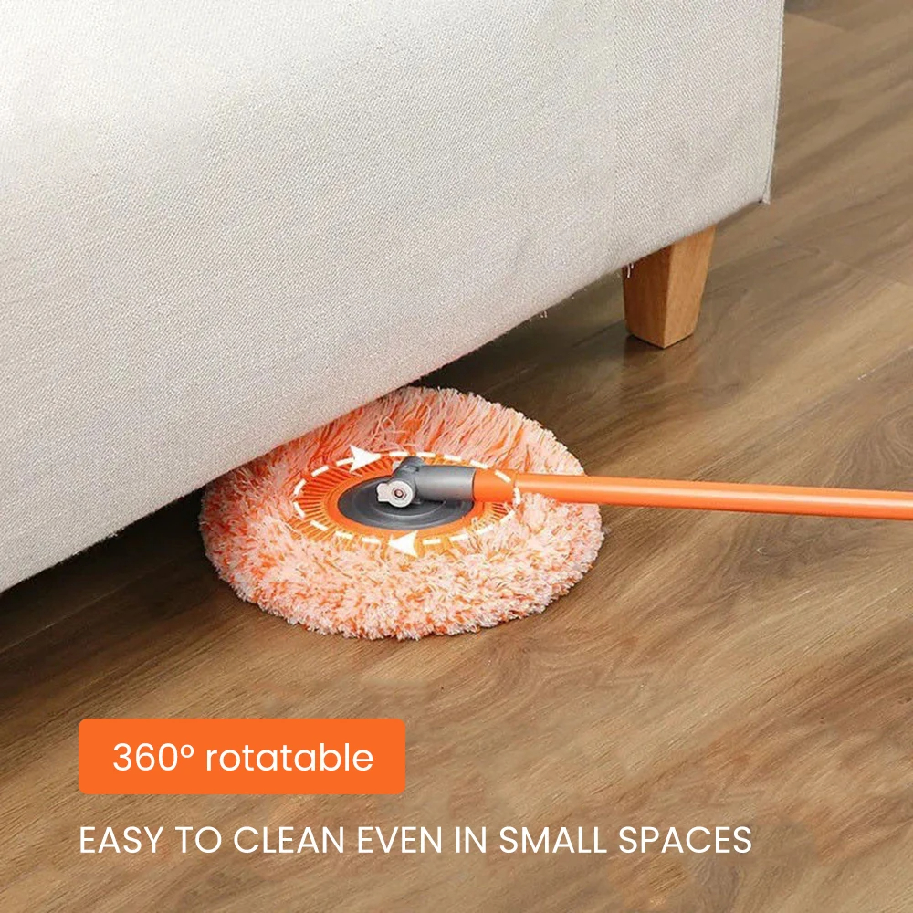 360° Rotatable Housework Cleaning Mop With Microfiber Mop Head  --BUY 2 SETS GET 15% OFF & FREE SHIPPING