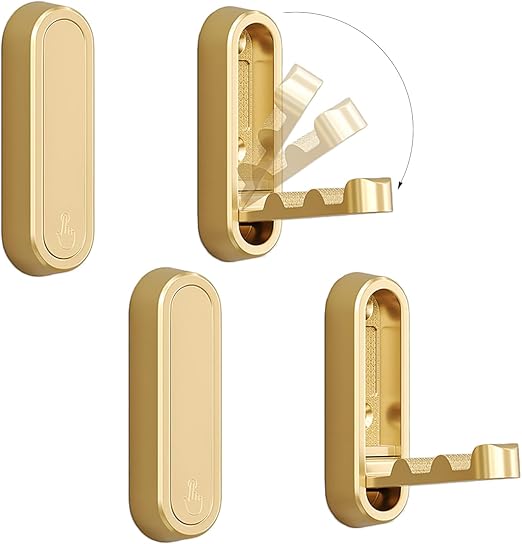 Hidden Folding Wall Hooks