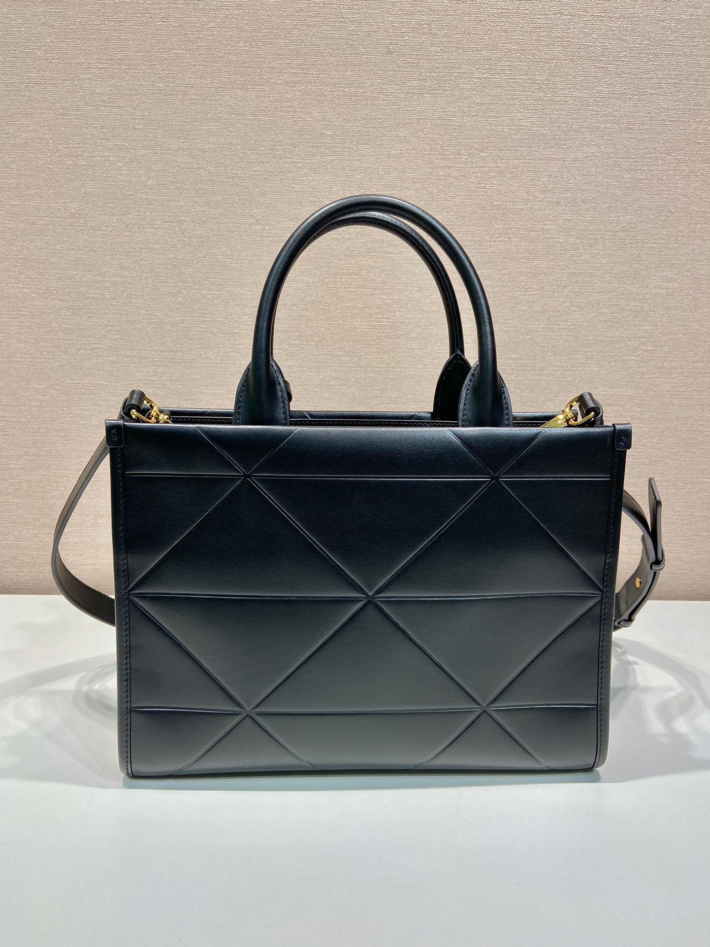 Prada Triangular Diamond Small Tote Bag 1BA379