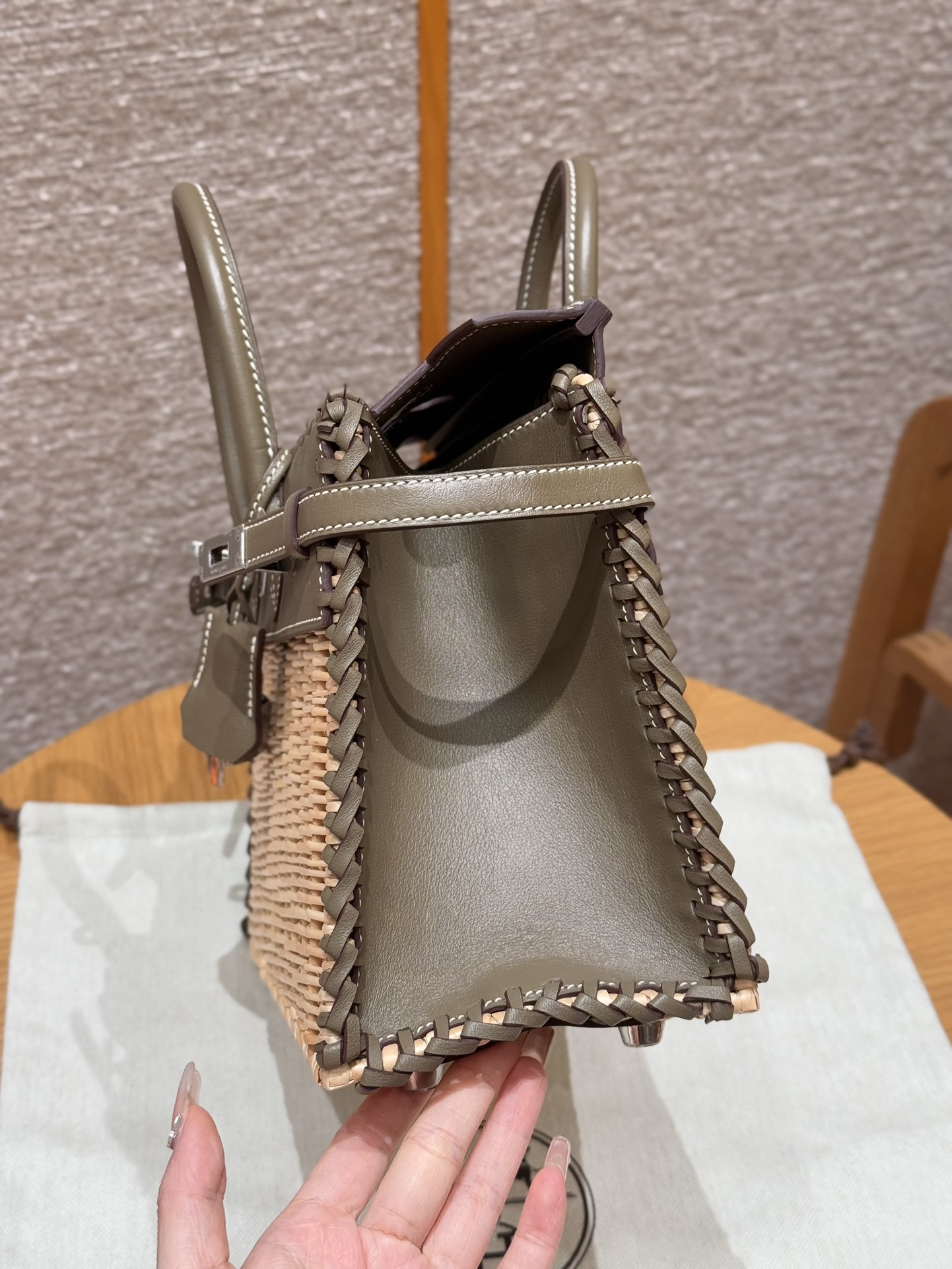 Hermès Birkin Picnic 18Etoupe (Handmade to order)