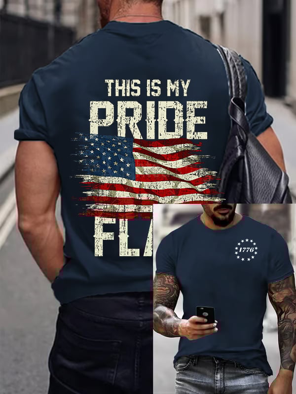 Men's Vintage 'Resist Like It's 1776' Print T-Shirt