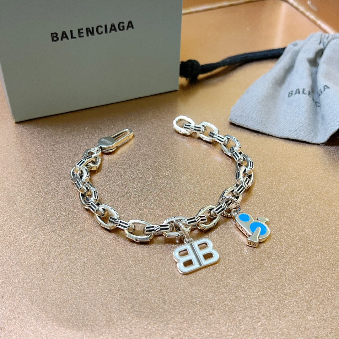 Balenciaga BB chain bracelet