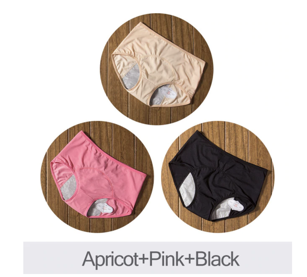(🔥Summer Hot Sale-50% OFF)3Pcs/Set Menstrual Period Leak Proof Panties-Buy 2 Set Free Shipping