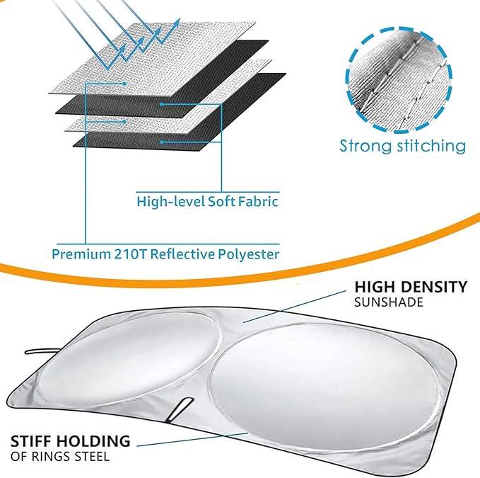 ON SALE🔥Foldable Car Windshield Sunshade