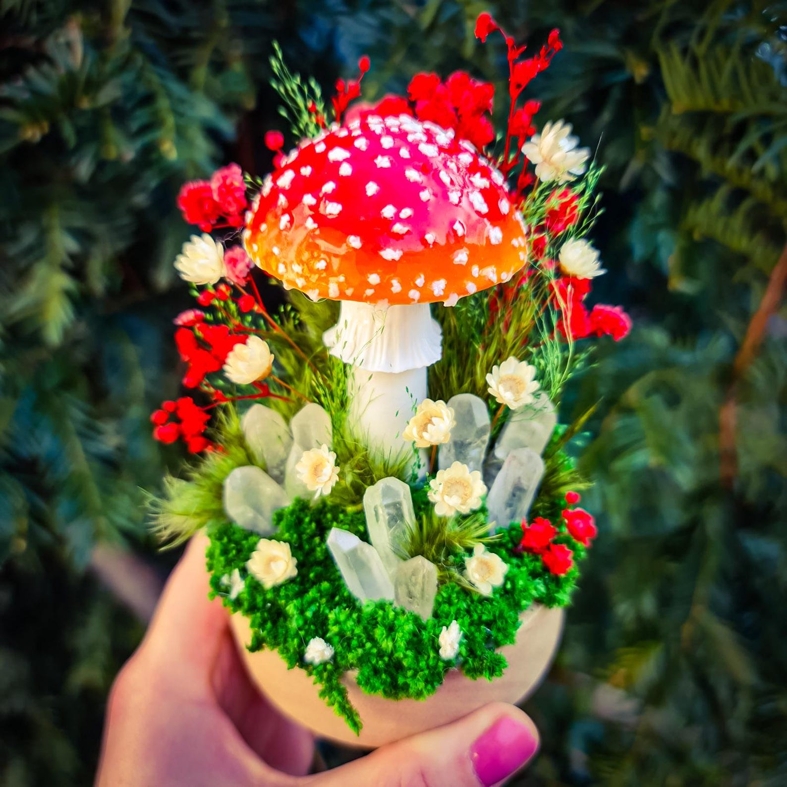 🔥ON SALE🔥Mushroom Sculpture Night Light