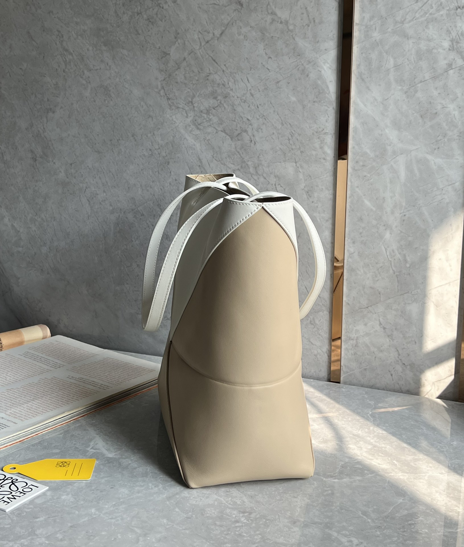 Loewe zzle fold series foldable tote bag 0693