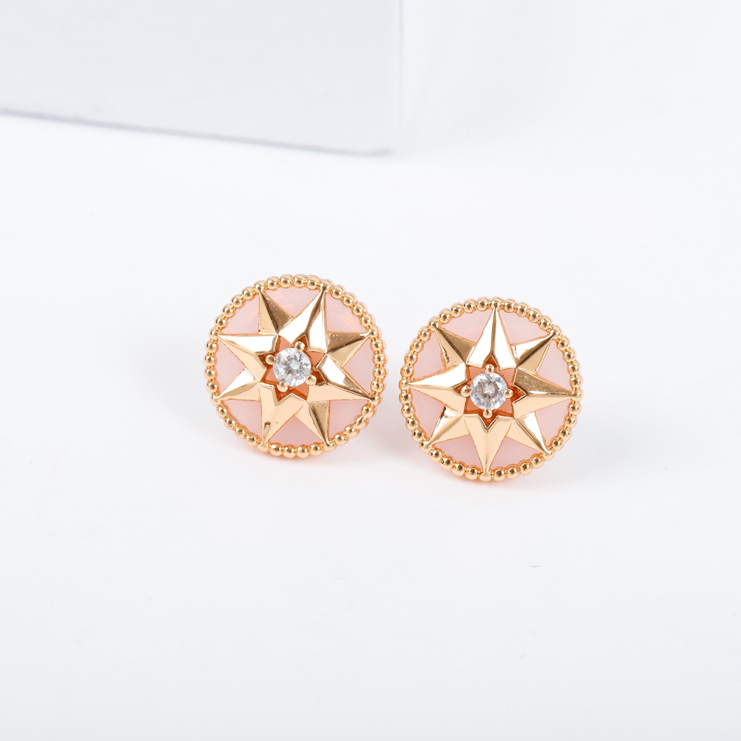 Dior Compass Rose Earrings