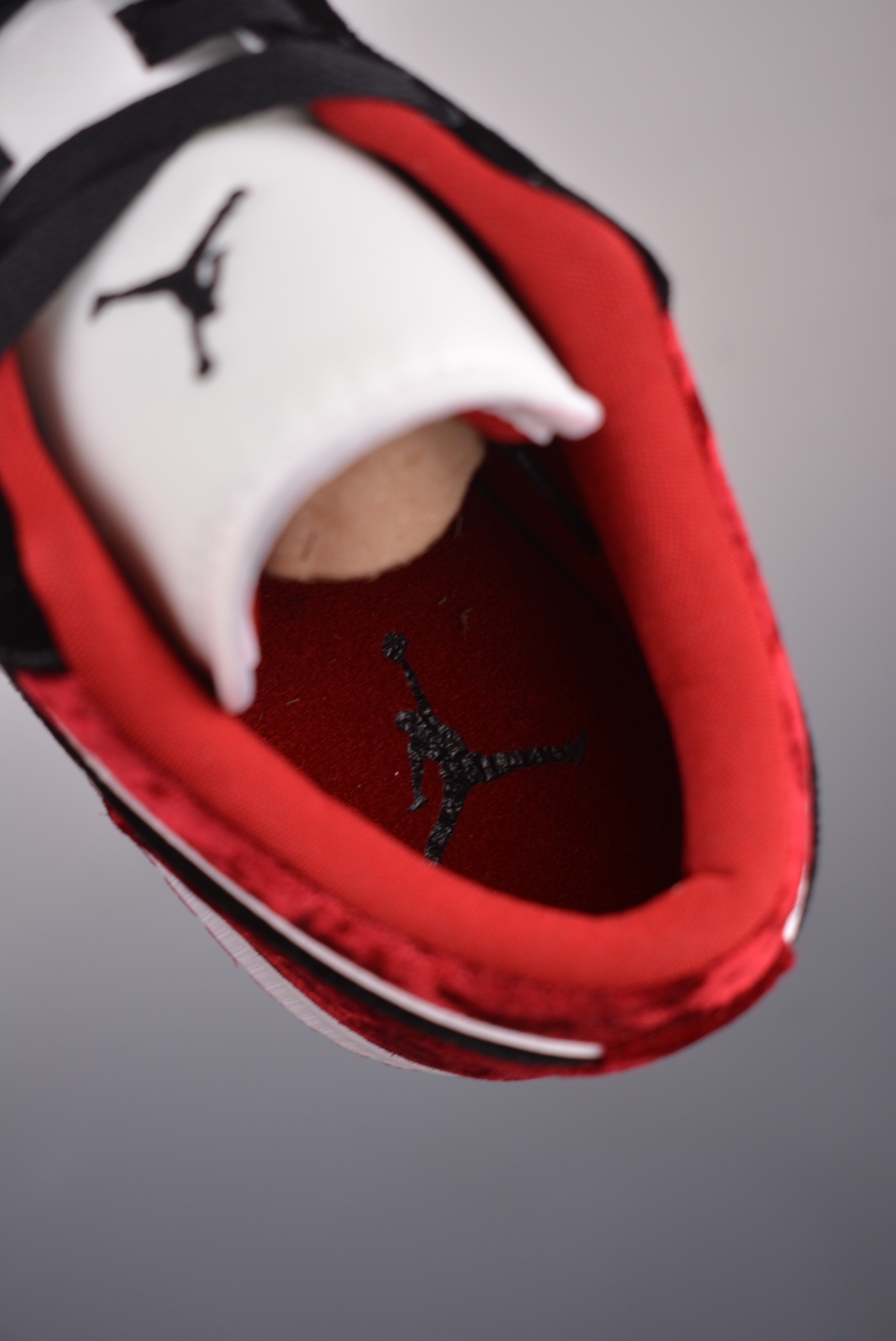 Air Jordan 1 Low Black Red Velvet FZ3242-001