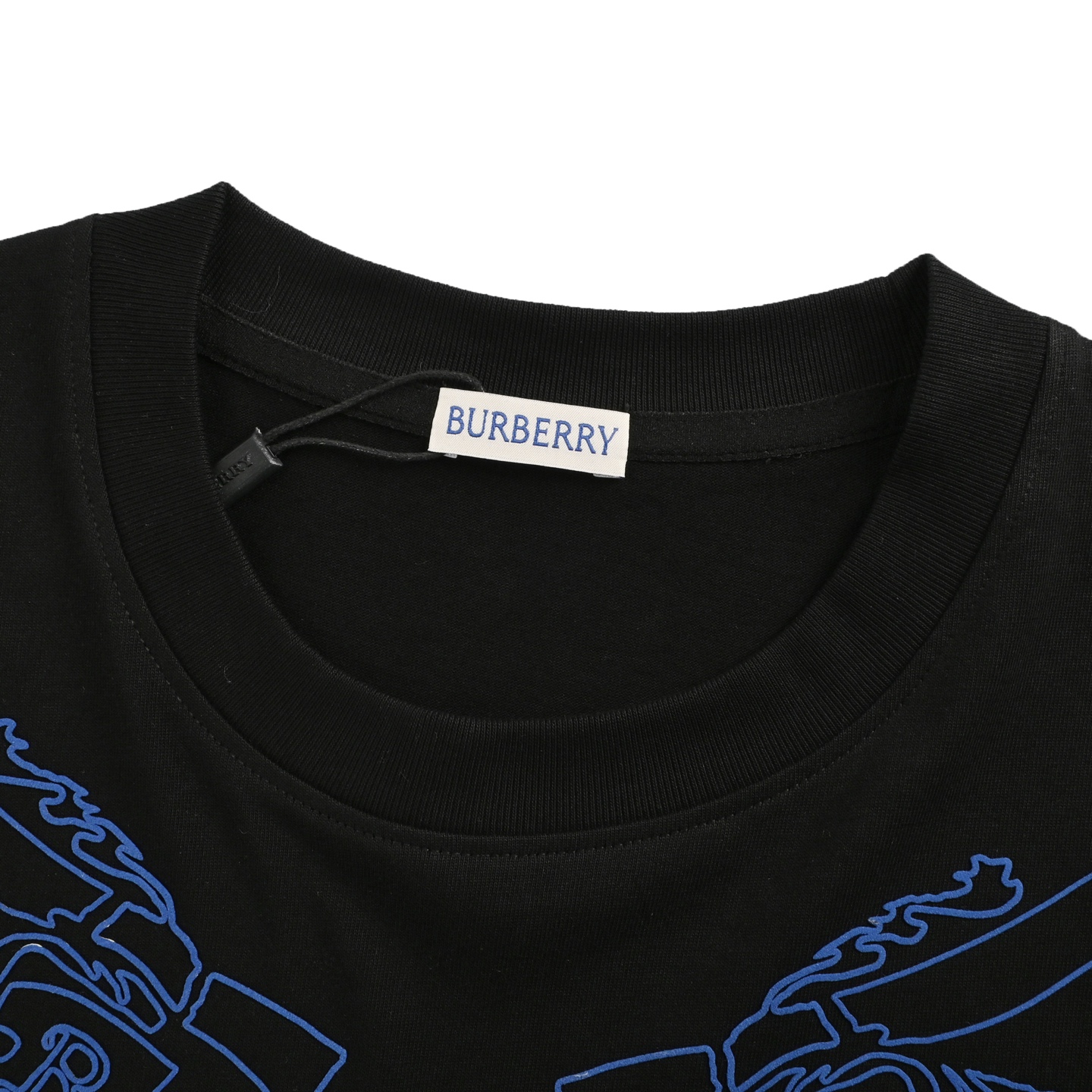 Burberry 25ss collar knight horse print short sleeve