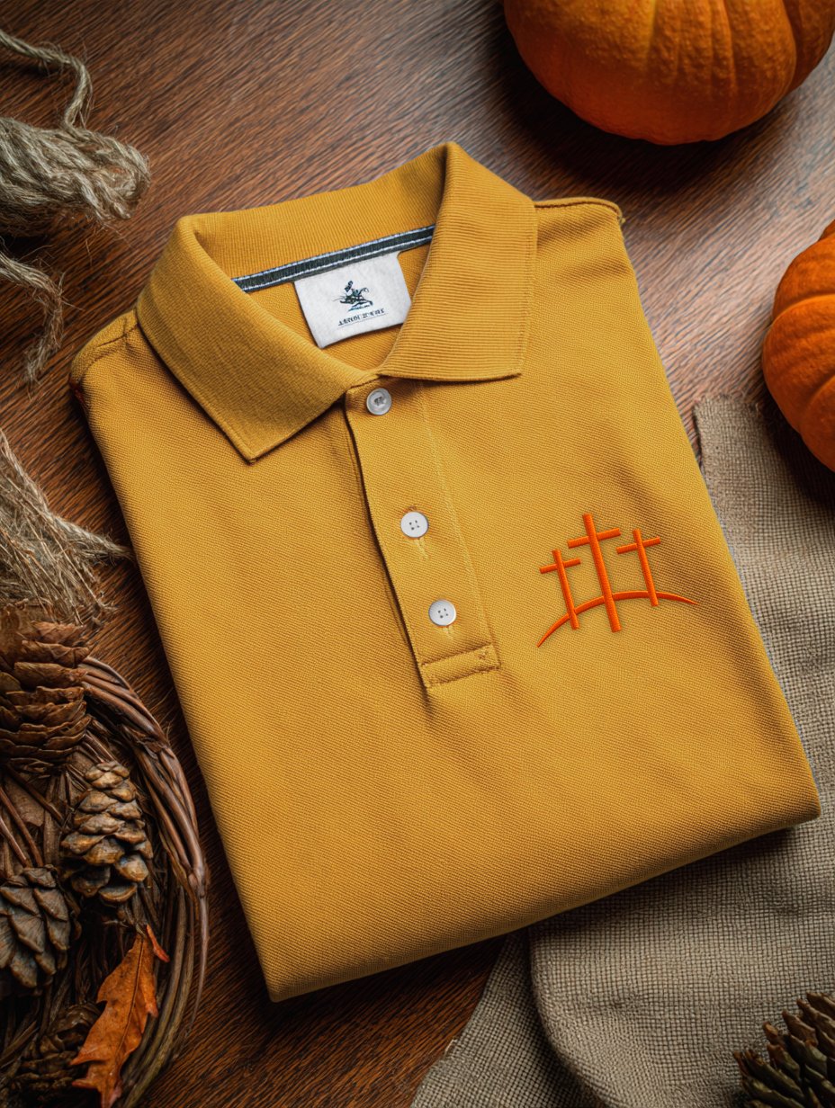 Men's Casual Autumn Faith Polo