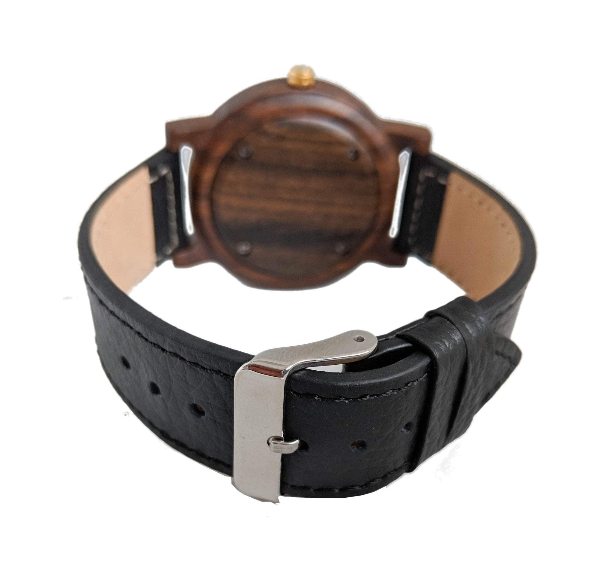 Wooden Watches Black Arce
