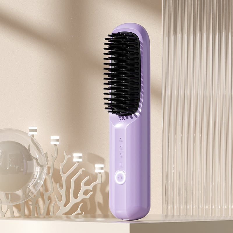 🔥Hot Sale 49% OFF🔥USB Cordless Negative Ion Hair Straightening Comb - Buy 2 Free Shipping
