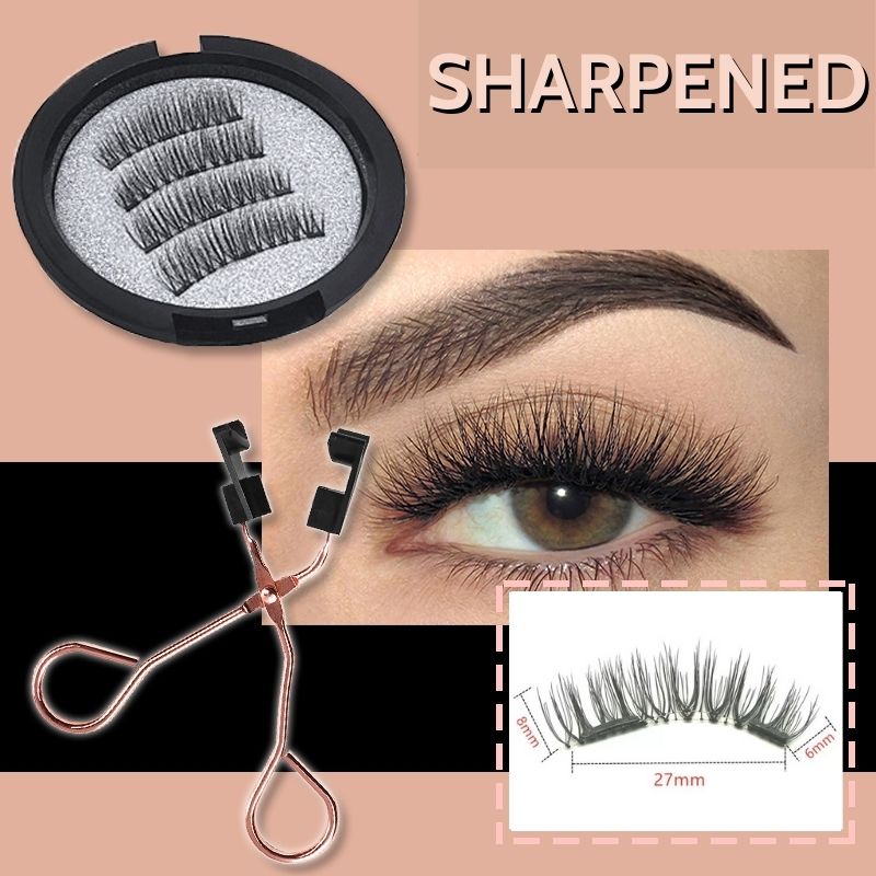 🔥ONLY $9.99/PAIRS🔥REUSABLE MAGNETIC EYELASH KIT