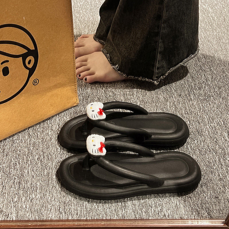 Hello Kitty Women Fashion Flip Flop Sandals