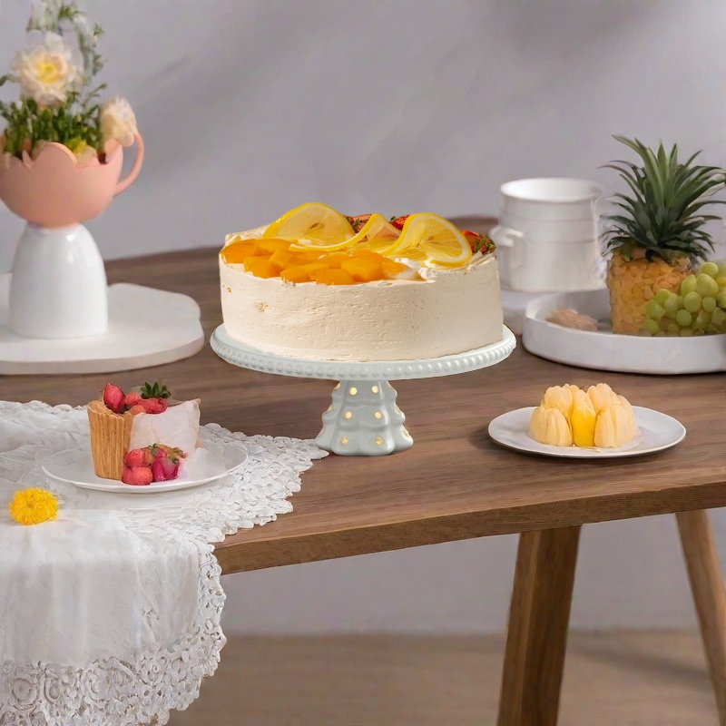 🎅2024 Christmas Promos🔥Light Up Christmas Cake Stand, Tree Pedestal Stand