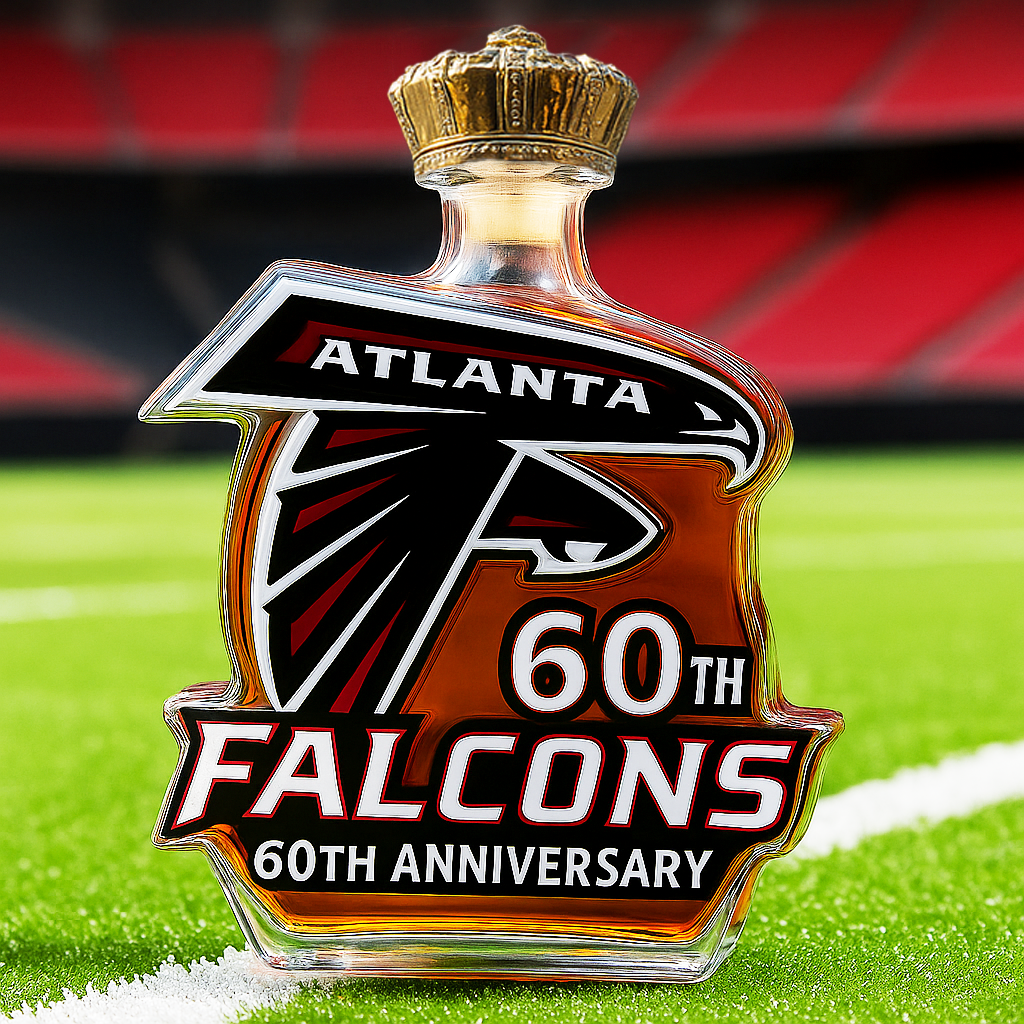 Atlanta Falcons 60th Anniversary Commemorative Decanter