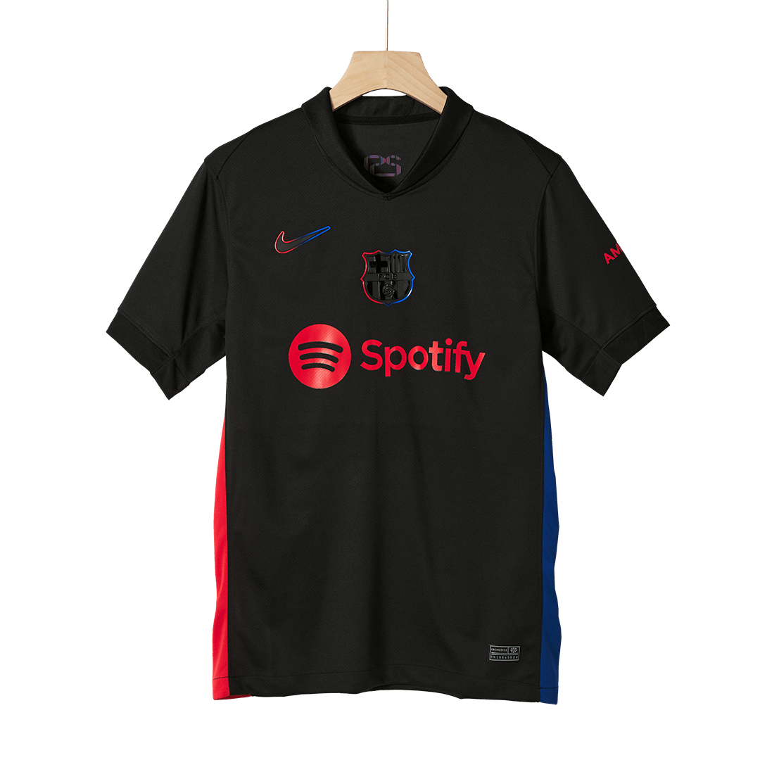 RAPHINHA #11 Barcelona Away Football Jersey, Custom Shirt 2024/25