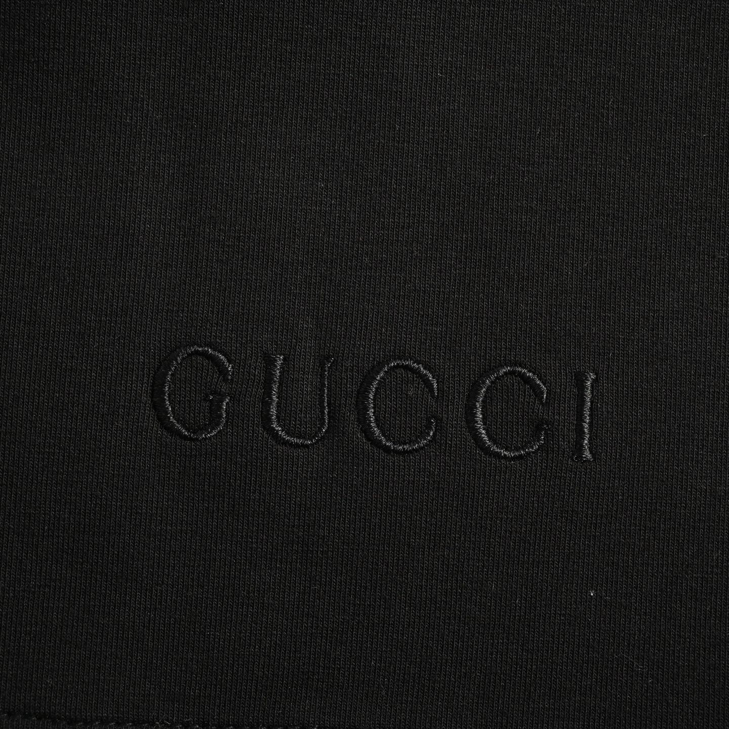 Gucci 25ss small embroidered space cotton shorts