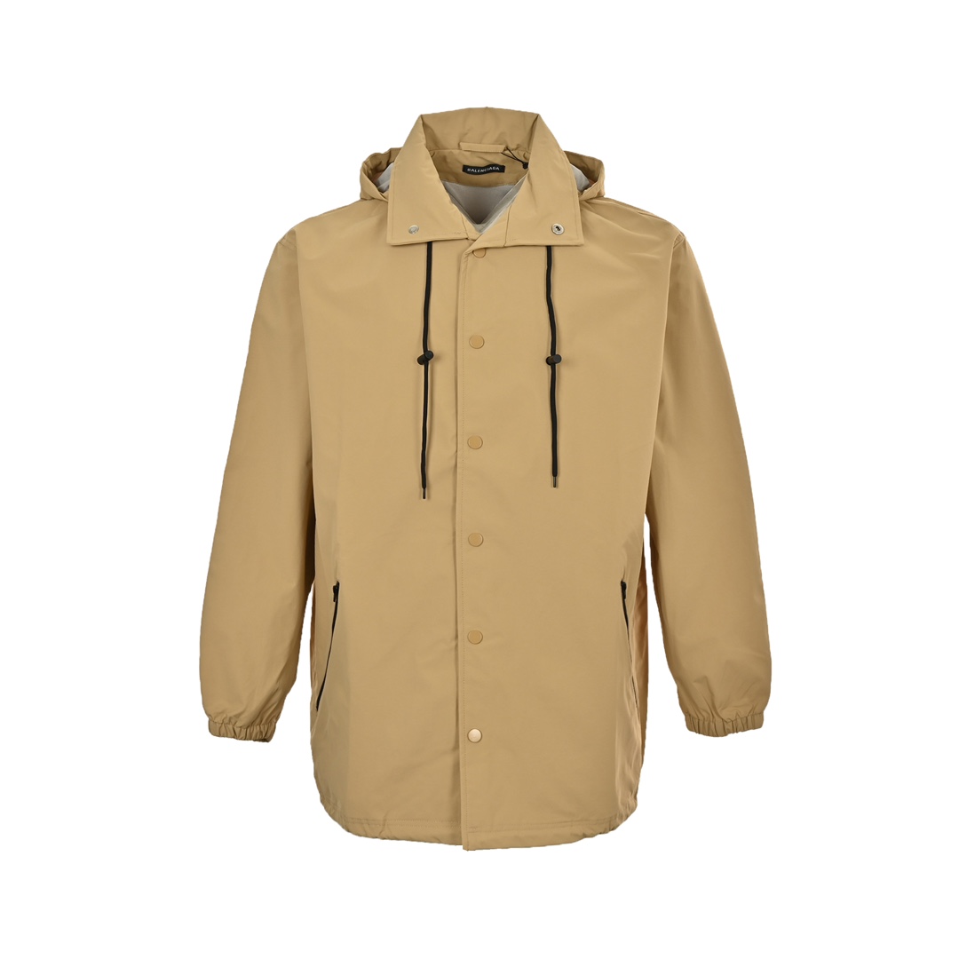 Balenciaga 24Fw front and back logo windbreaker jacket