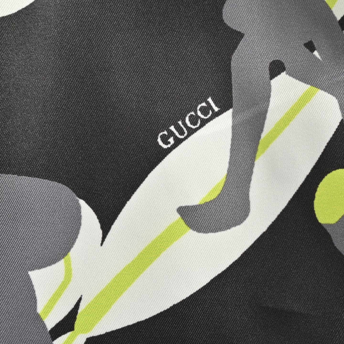 Gucci 25ss surf silk shorts set