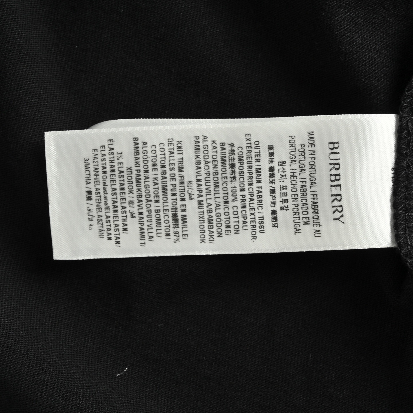 Burberry 25ss cross-stitch embroidered warhorse short sleeve