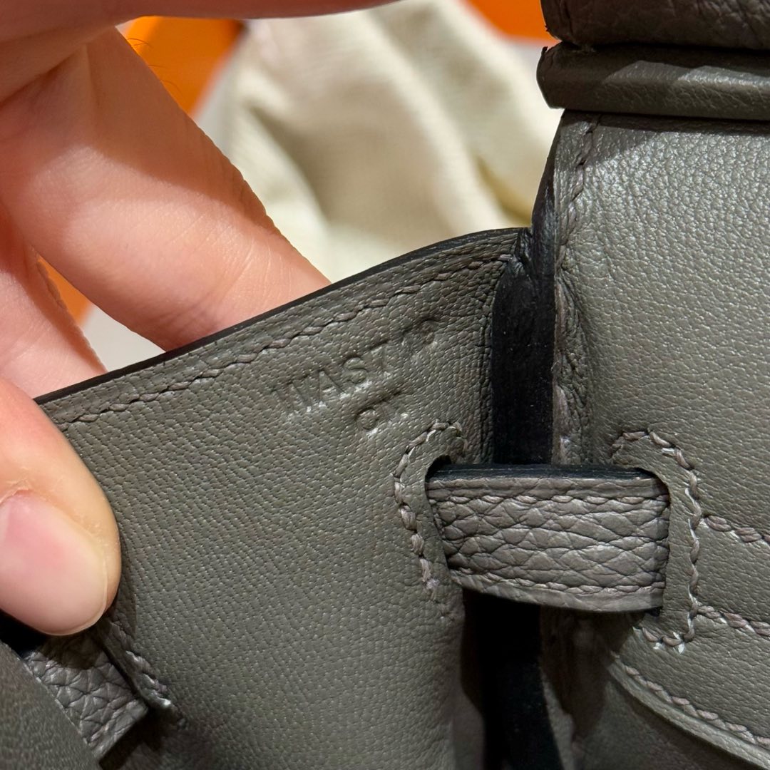 Hermès Birkin 8FEtain Handbag (Handmade to order)