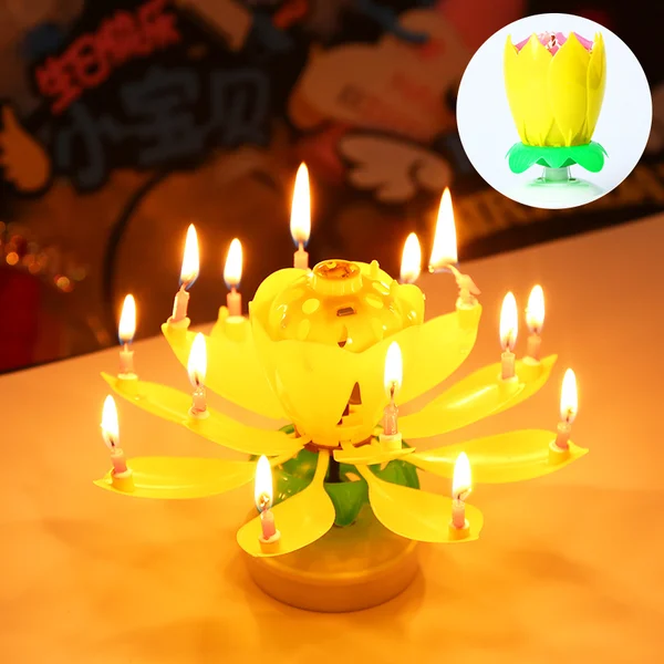 ⚡2024 New Year Special Sale-Magic Music Flower Birthday Candle