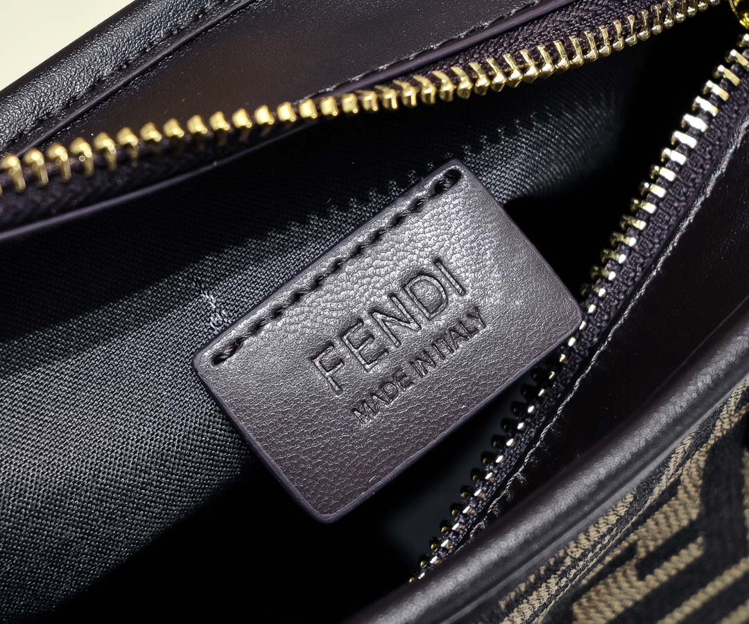 FENDI Monogram Roll Mini Vegetable Basket 7723