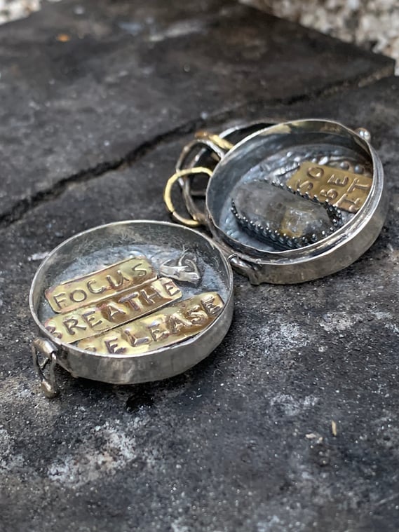 🔥New Sale 49% OFF - 🌙Triple moon silver locket with tree life