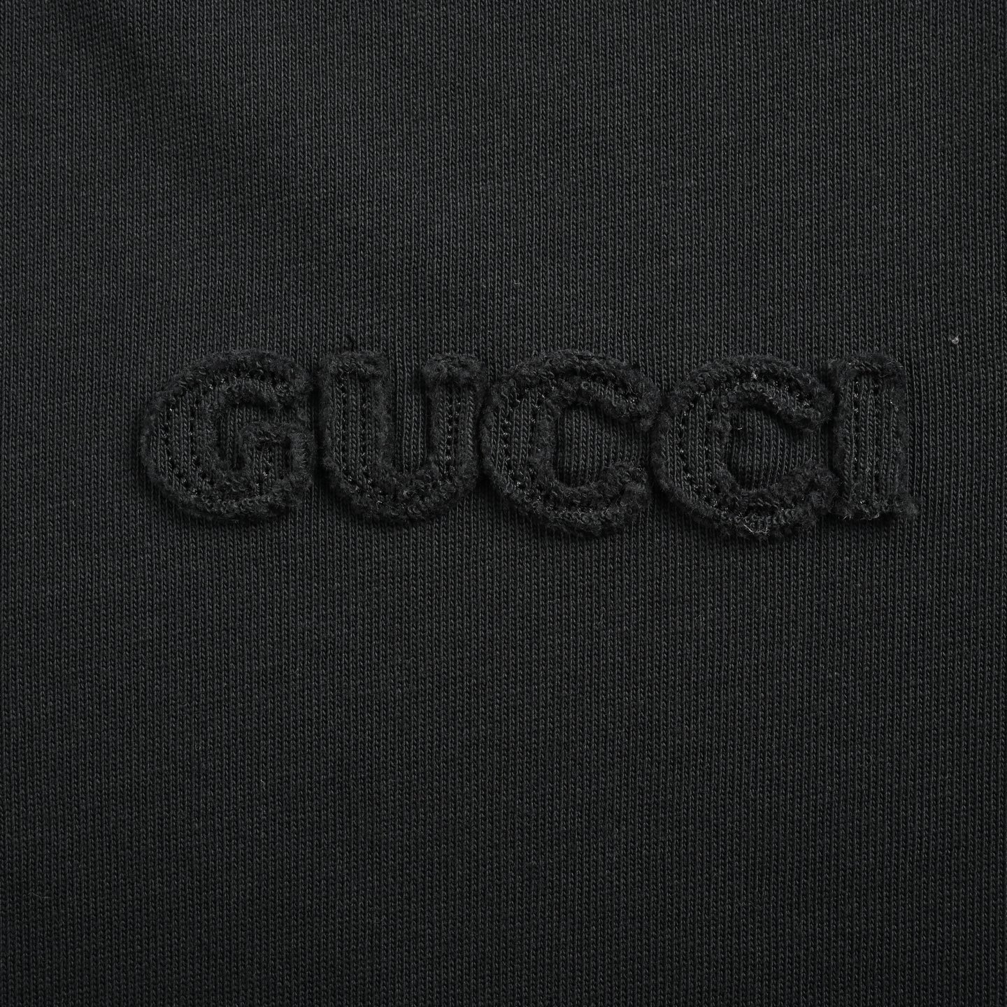 Gucci 25ss chest embroidered patch small logo short sleeve