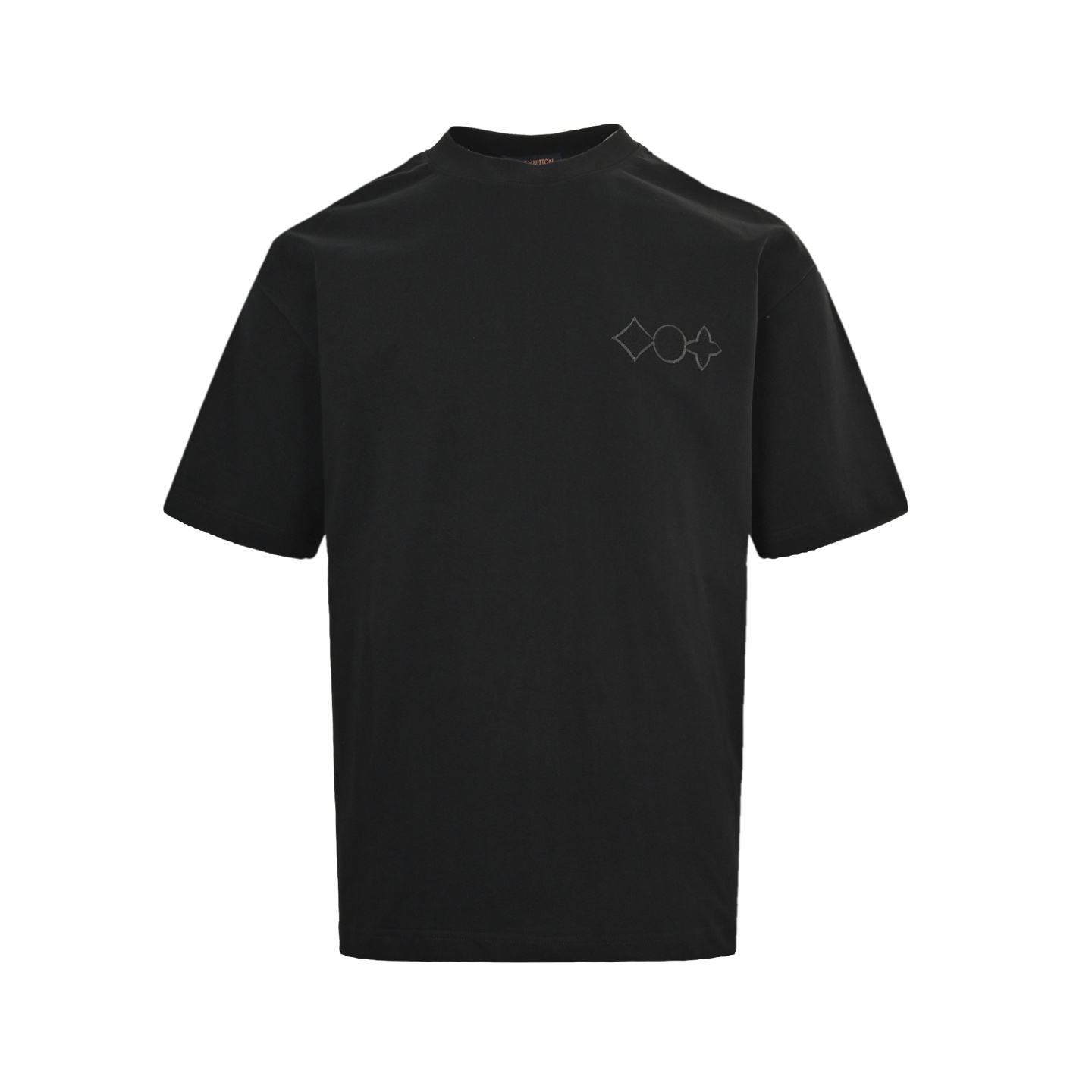 Louis Vuitton 25ss heavy-cut camouflage large logo monogram patch short-sleeved shirt