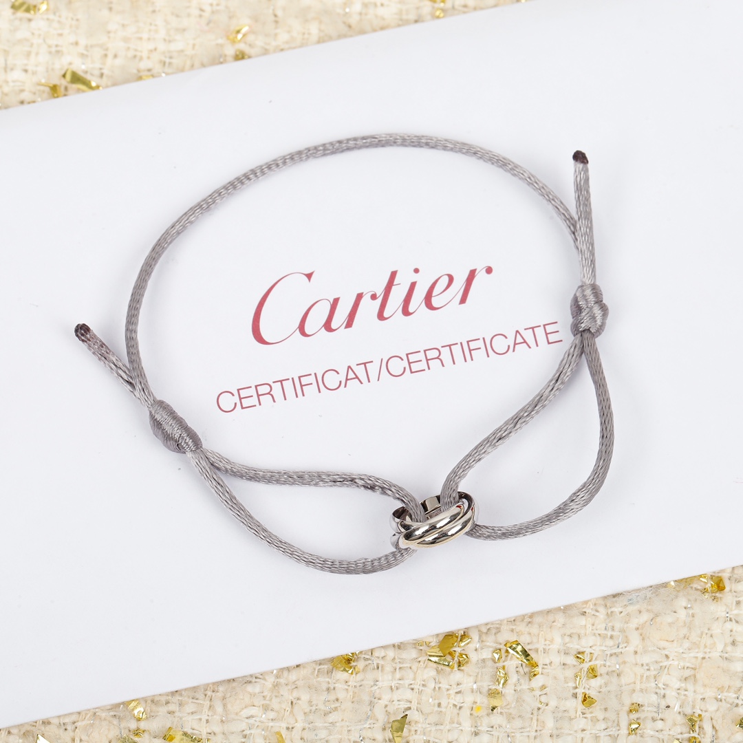 Cartier triple ring bracelet