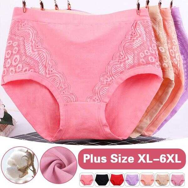 (🔥Last Day Promotion-SAVE 50% OFF)2023 Plus Size High Waist Leak Proof Cotton Panties-BUY 2 GET 10% OFF & FREE SHIPPING