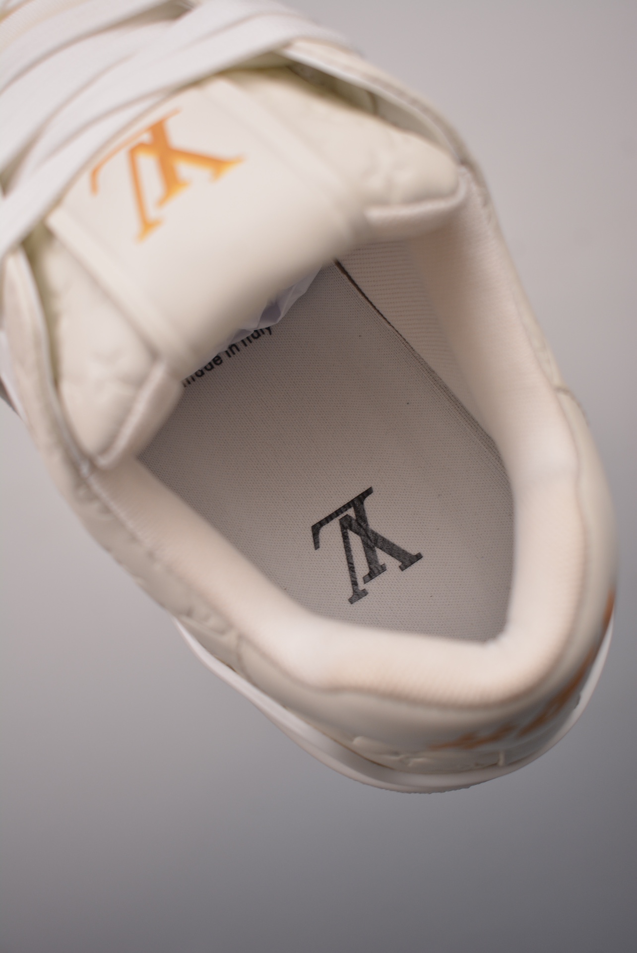 Louis Vuitton Trainer Sneaker Low Off-White Jacquard 1ADF5C